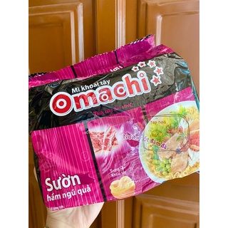 Combo 5 gói Mì khoai tây Omachi sườn hầm ngũ quả