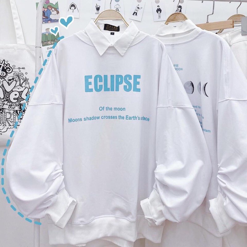 Áo Sweater Nỉ ECLIPSE Unisex | BigBuy360 - bigbuy360.vn