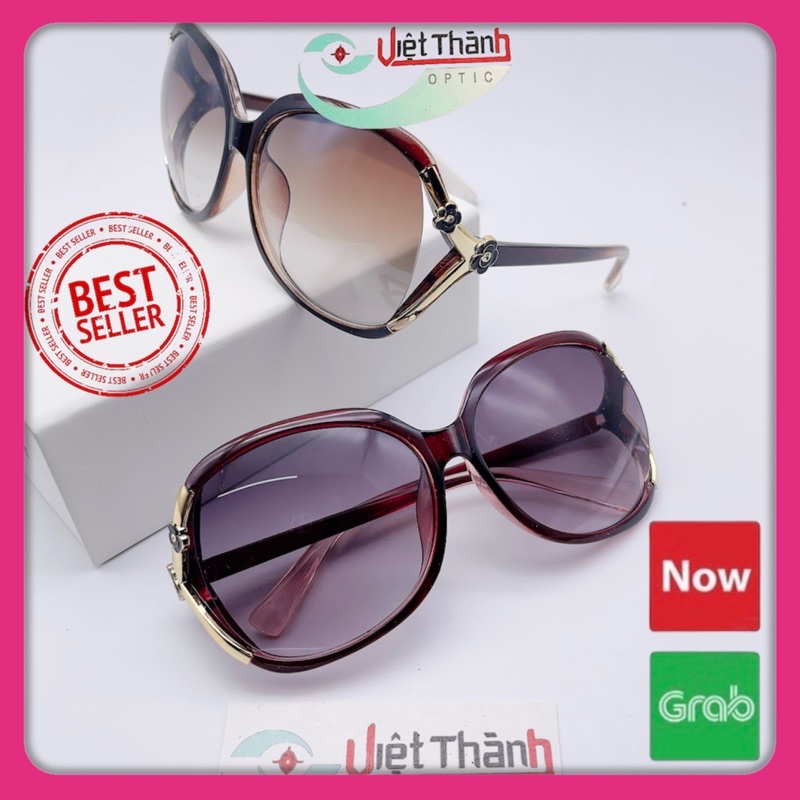 ❌GIÁ SỈ ❌ kính mát nữ thời trang giá rẻ chống nắng thời trang hoa nhỏ cho nữ