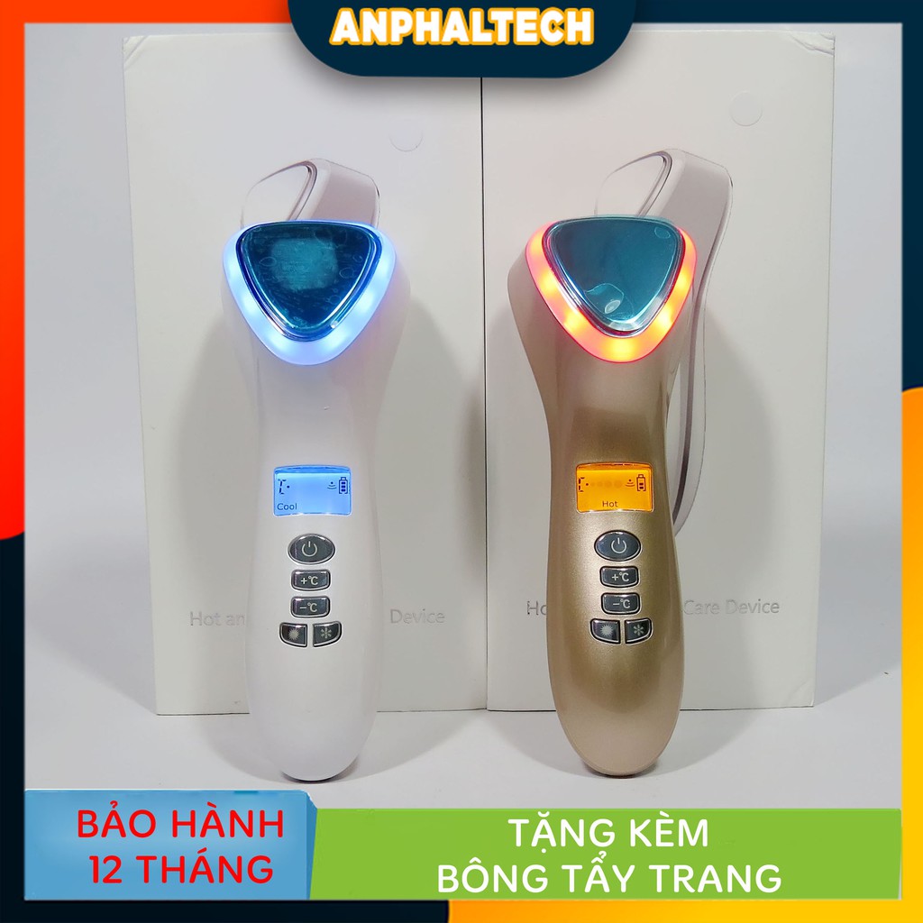 [Mã 1010FMCGSALE1 giảm 10% đơn 250K] Búa Điện Di Nóng Lạnh Kết Hợp Ánh Sáng Sinh Học