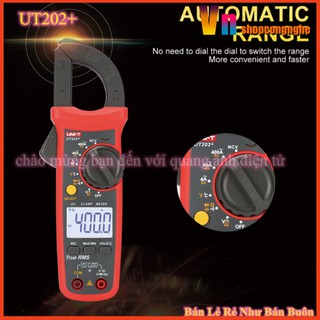 UT202+ Ampe kìm điện tử Uni-Trend có đo nhiệt độ 400A