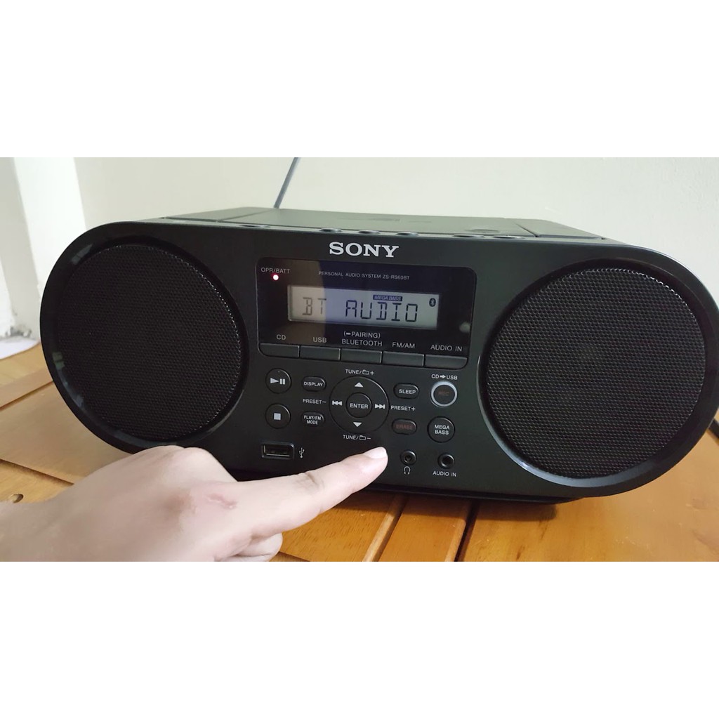 Sony ZS-RS60BT - Máy cassette Sony ZS-RS60BT