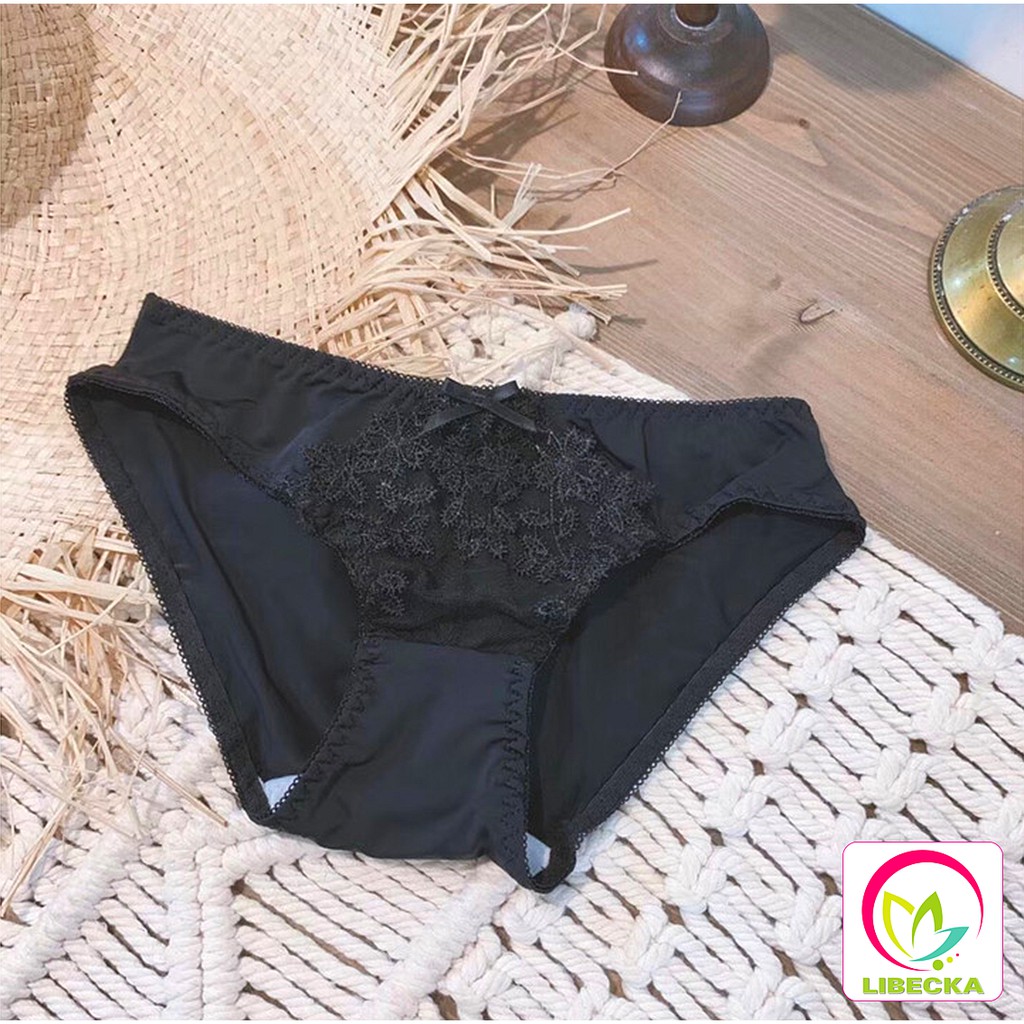 Quần lót nữ ren dễ thương kháng khuẩn cao cấp siêu đẹp thời trang Sexy gợi cảm LIBECKA QLN43