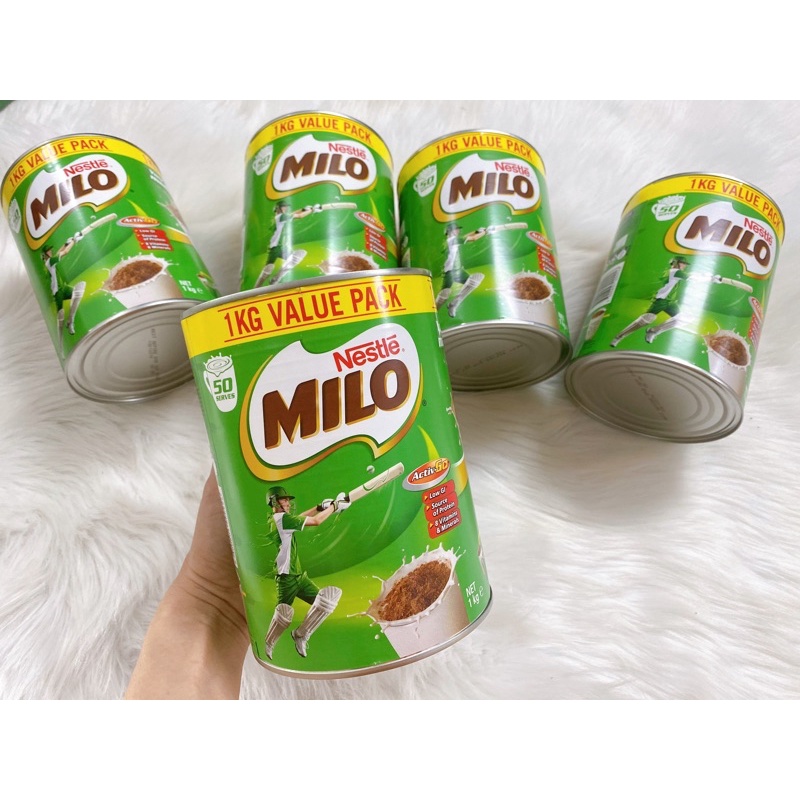 [Hàng Úc-Mẫu mới] Bột uống cacao dinh dưỡng Milo Úc 1kg