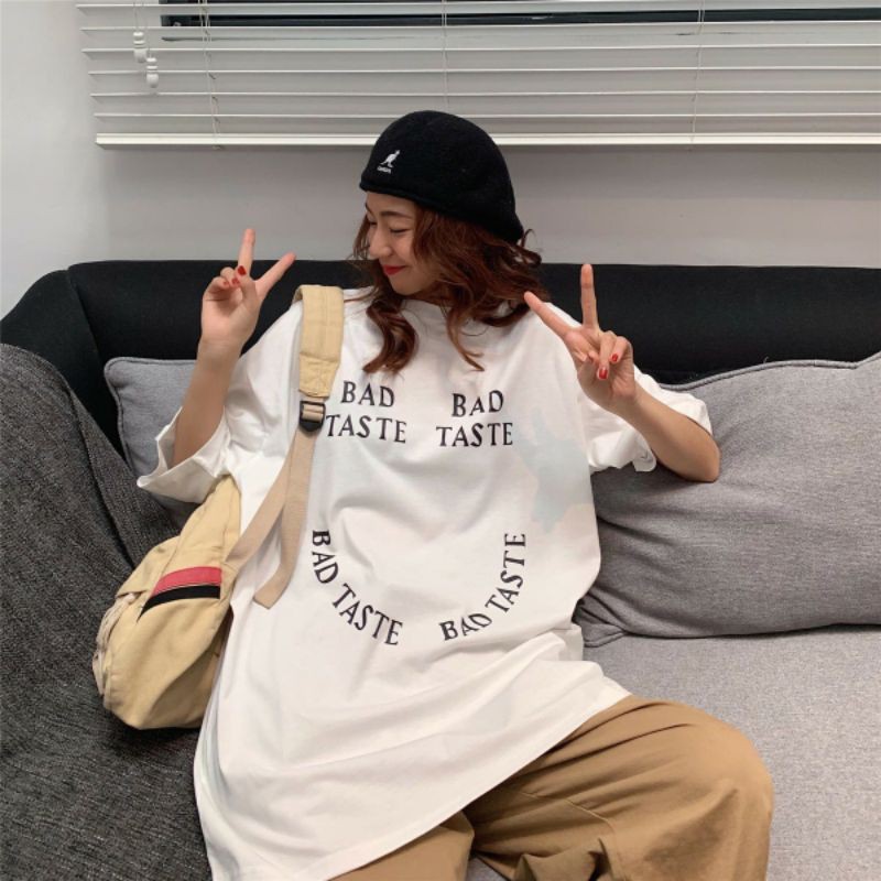 Áo thun tay lỡ Unisex BAD