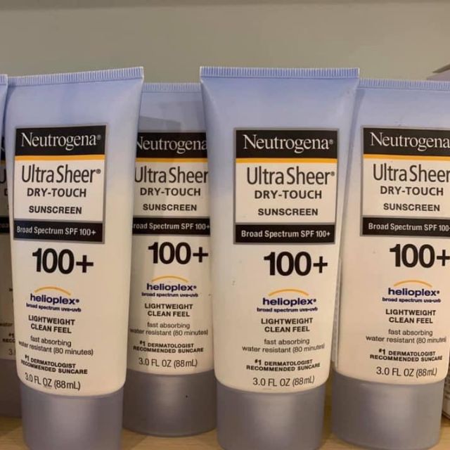 Kem chống nắng Neutrogena Ultra Sheer Dry-Touch Sunscreen Broad Spectrum SPF100 Nội Địa Mỹ