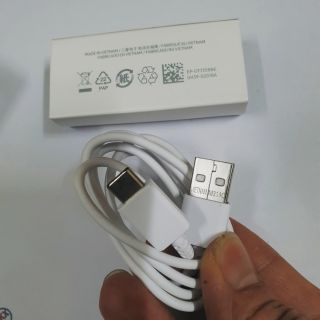 Dây Cáp Sạc Samsung TypeC Đầu Sần 1M Màu trắng