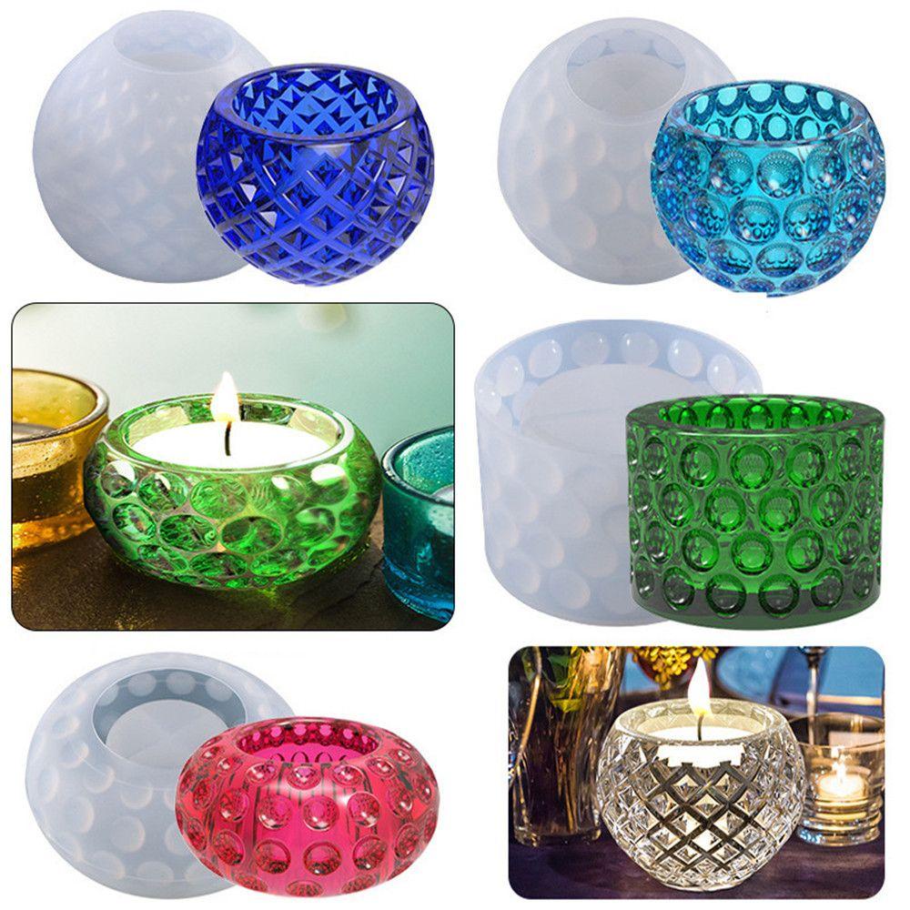 Khuôn Silicone Làm Chậu Hoa / Nến Trang Sức DIY 1 Ngăn Tiện Lợi