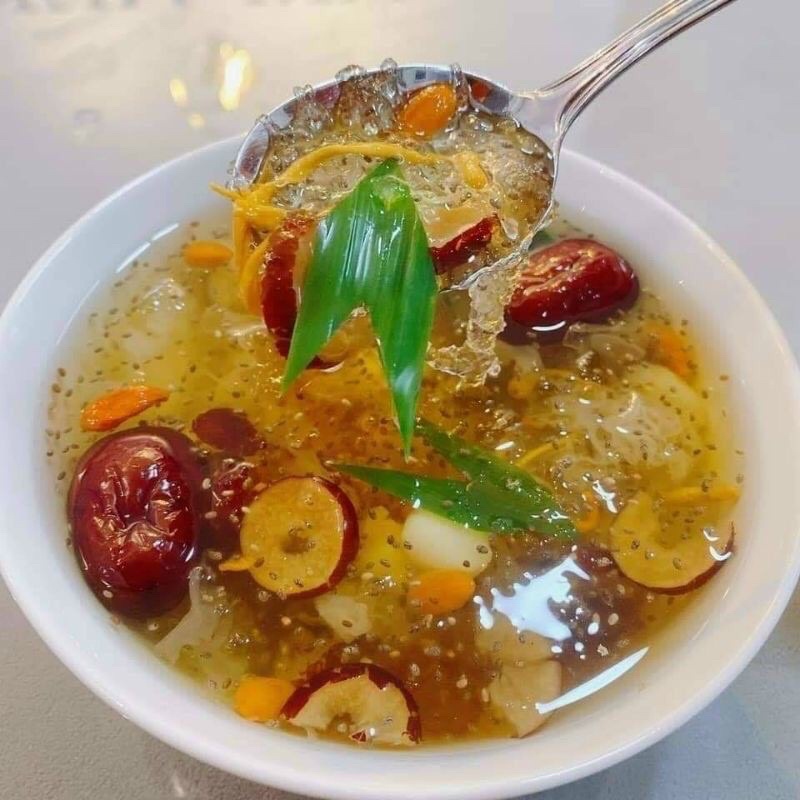 nguyên liệu nấu chè dưỡng nhan 14 vị 400gr