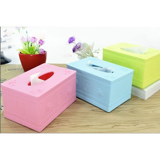 Hộp đựng giấy ăn nhựa
