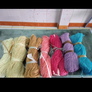 Sợi cói giấy làm nón,túi xách handmade