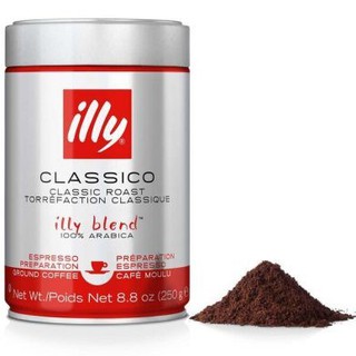 Cà Phê Bột Illy Classico Coffee - Medium Roasted - Nhập Khẩu Ý - 250gr