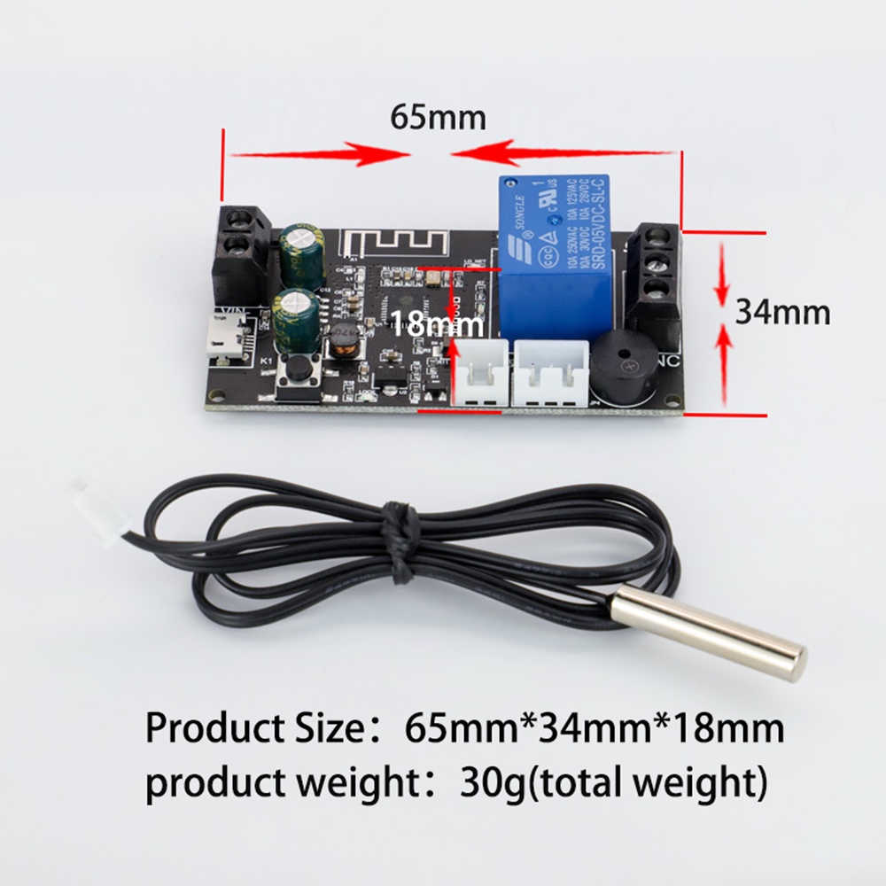 Mô Đun Điều Khiển Nhiệt Độ Kết Nối WIFI Độ Chính Xác Cao