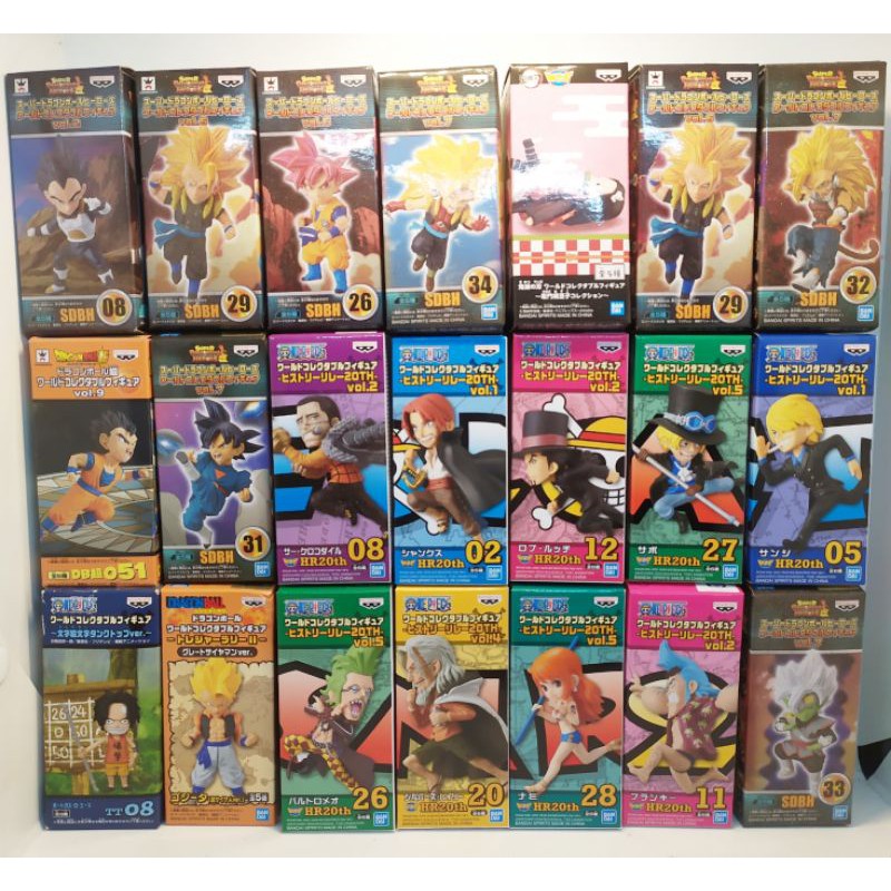 Mô hình WCF One Piece - Dragon Ball chính hãng NEW