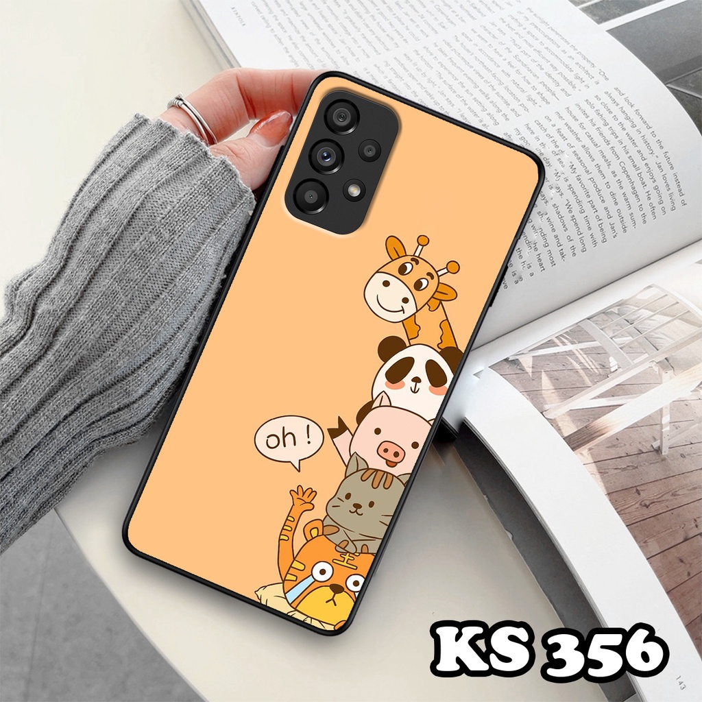 Ốp lưng Samsung M52 5G - Samsung M53 - Ốp in hình Cat&amp;Bear đáng yêu - Chất liệu TPU siêu bền, bảo vệ máy