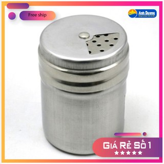 Lọ đựng tăm đựng tiêu inox