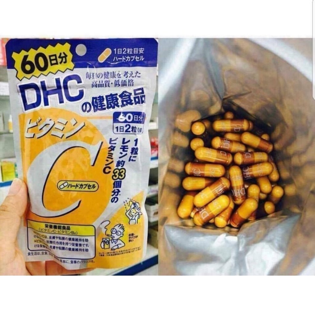 Viên uống vitamin C DHC Nhật Bản làm đẹp da