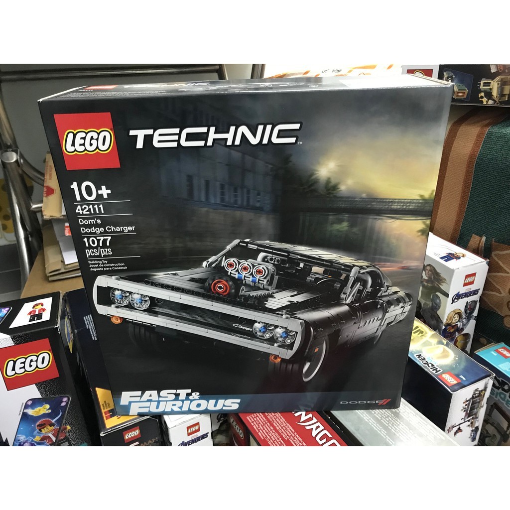 Lego 42111 - Technic - Dom's Dodge Charger - Siêu Xe Dodge của Dominic