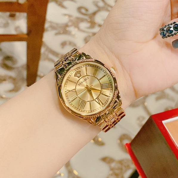 Đồng hồ versace dây thép không gỉ, hàng full box, thẻ bảo hành 12 tháng - Dongho.versace | BigBuy360 - bigbuy360.vn