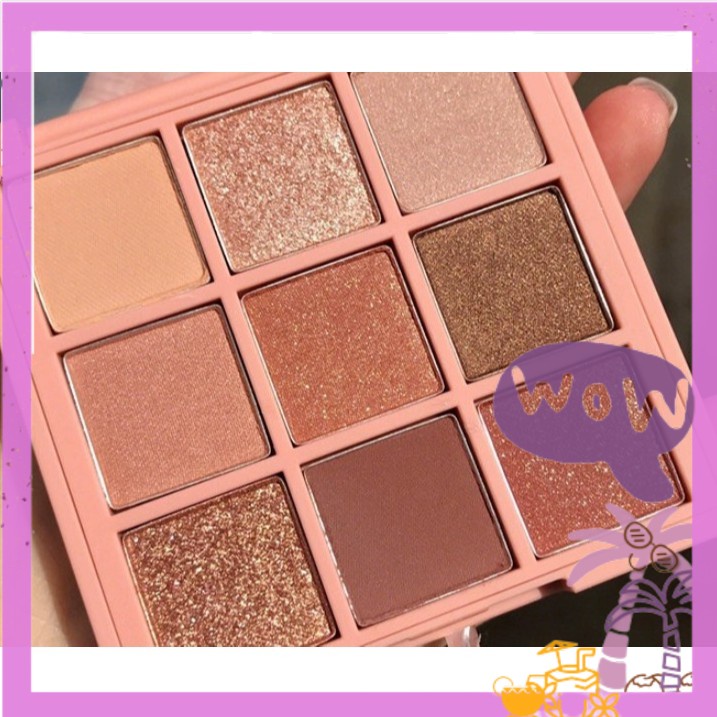 Phấn mắt DIKALU 9 Ô DKL006 nội địa makeup palette tông tây nhũ lấp lánh lâu trôi bám tốt tiện lợi sỉ tốt NGỰA BEAUTY | BigBuy360 - bigbuy360.vn