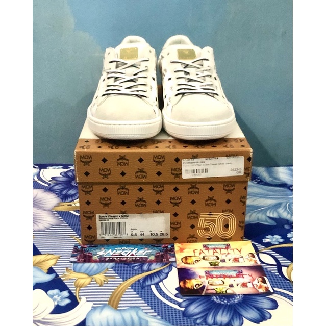 'Giày Cổ Thấp' PUMA Suede Classic x MCM