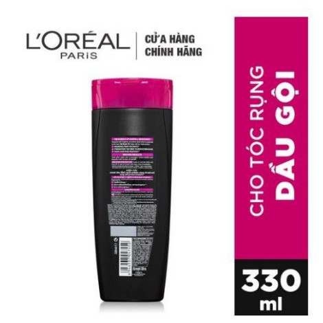 Dầu gội ngăn gãy rụng tóc L'Oreal Paris Elseve Fall Resist 3X Shampoo 330ml