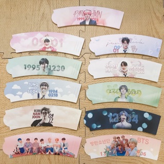 Bọc cốc - Cup holder nhóm BTS