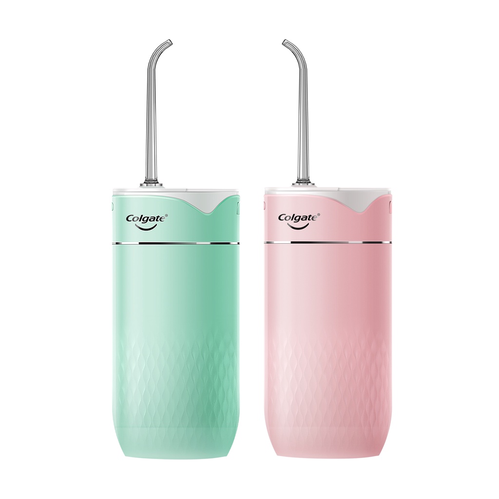 Máy tăm nước Colgate nhỏ gọn, chống thấm nước, pin sạc