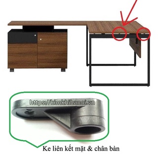 Ke đỡ mặt bàn bản Oval