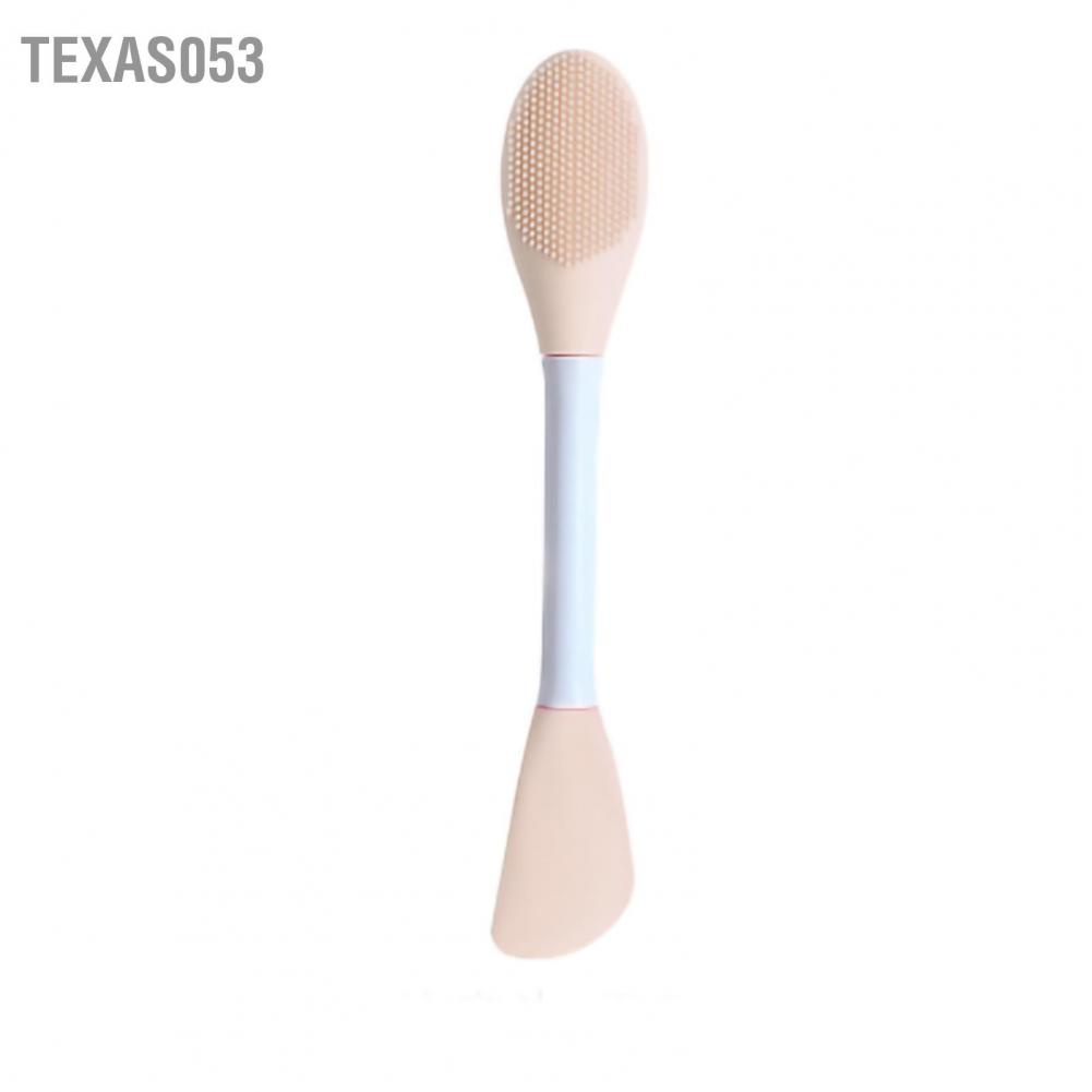 [Hàng mới về] Cọ đắp mặt nạ kiêm rửa mặt hai đầu bằng silicon tiện dụng