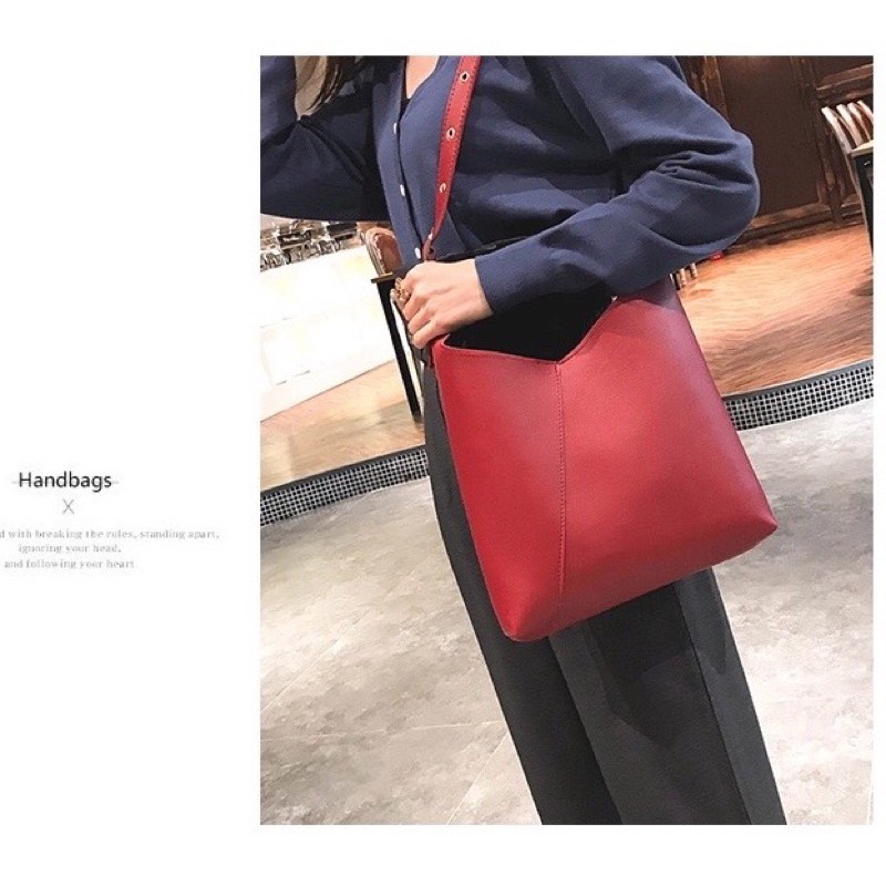 [SALE SOCK]Túi xách miệng vát thời trang kèm ví siêu hot | BigBuy360 - bigbuy360.vn