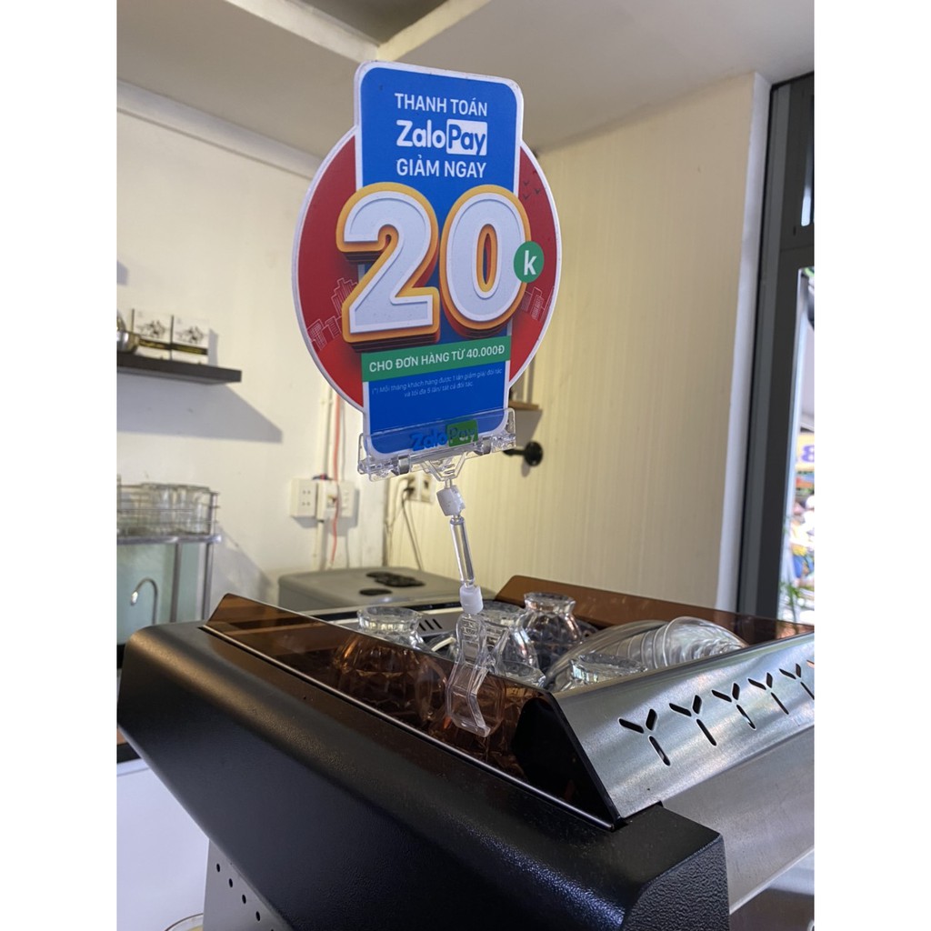 Kẹp mica cao cấp, wobble cao cấp