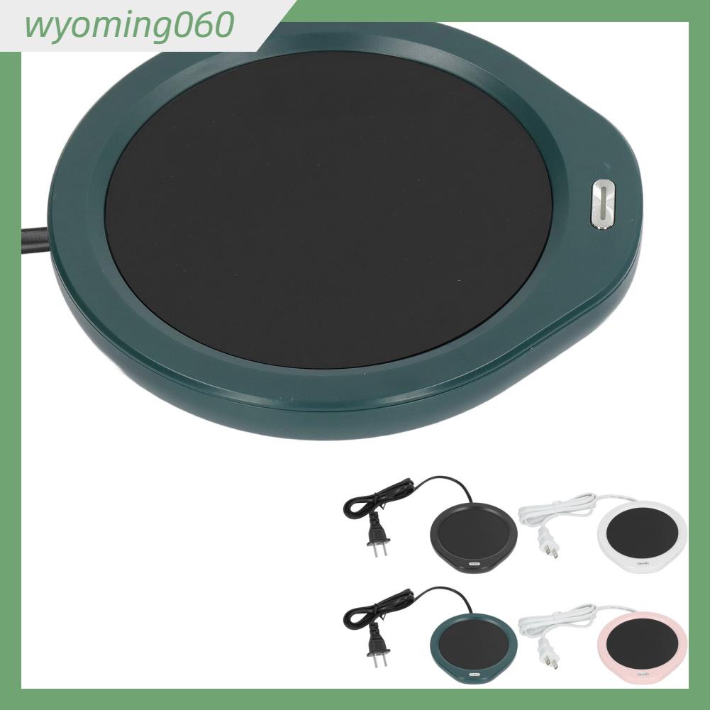 Wyoming060 Máy hâm nóng cốc cà phê 55 ℃ Nhiệt độ không đổi Tự động ngắt nguồn trà với 2 mức điều chỉnh Bộ Hoa Kỳ Cắm 110V