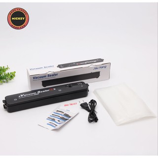 Máy hút chân không thực phẩm Vacuum Sealer bảo quản thực phẩm tiện lợi, hút khỏe, hết khí