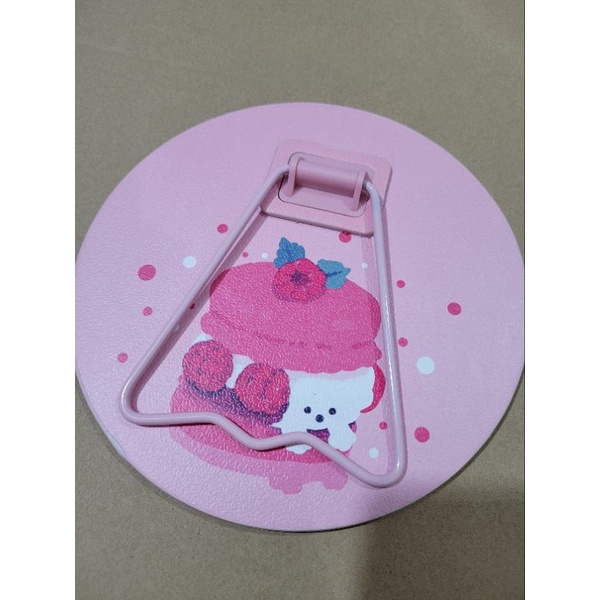 Gương soi để bàn - gương tròn.