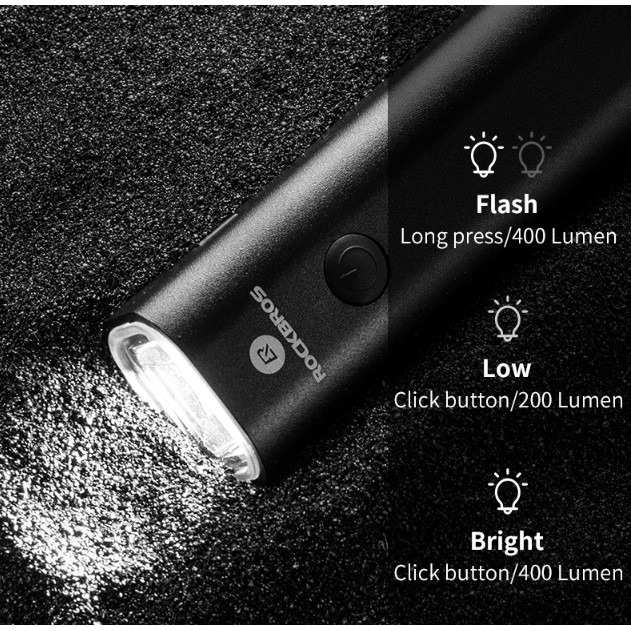 Rockbros Đèn Led 2000mah Chống Thấm Nước Chuyên Dụng Cho Xe Đạp Thể Thao
