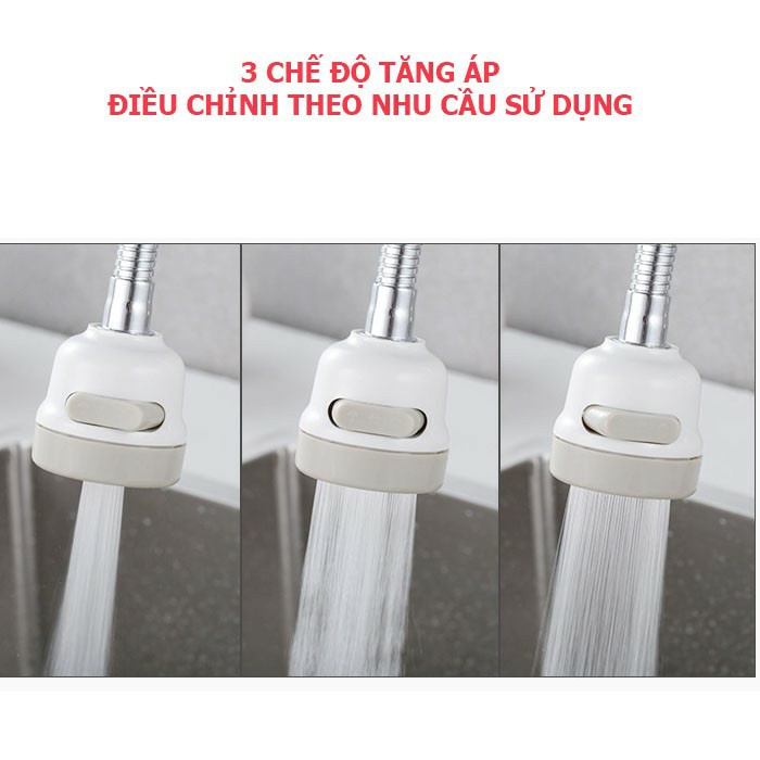 Dây Nối Vòi Nước Lavabo Xoay 360 Độ Với Nhiều Chế Độ Phun Siêu Tiện Lợi - OENON