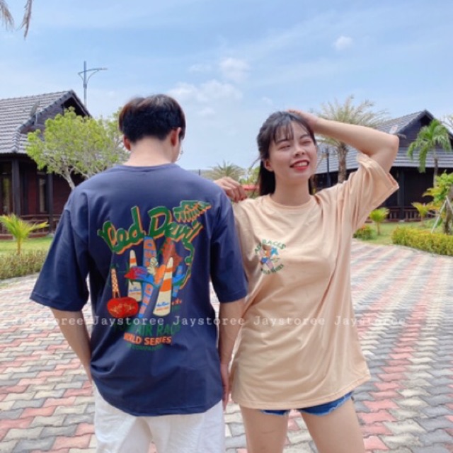 Áo Thun Tay Lỡ Unisex ❤️FREESHIP❤️ Giảm 10K Khi Nhập [ Áo Thun Nữ ] Áo Thun tay lỡ FUNKY ☂️ Nam nữ unisex ❤️ | BigBuy360 - bigbuy360.vn