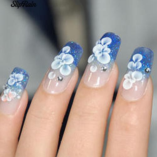 Bộ 12 lọ bột màu trang trí móng tay tiện dụng