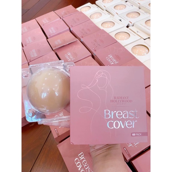 [CÓ CHE TÊN]Miếng dán ngực nhiệt tự thân RH Radiant Hollywood Secret Hàng Mỹ, dán ti siêu mỏng, siêu dính không keo
