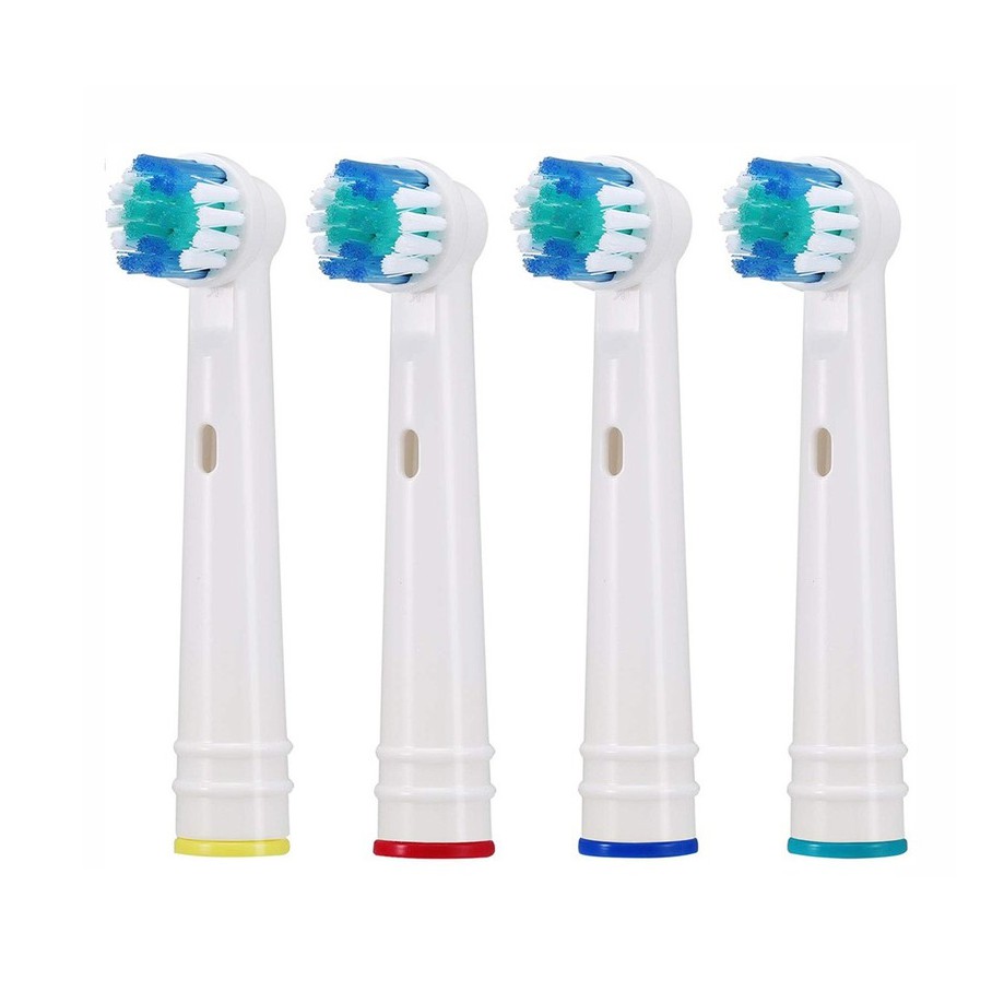 Bộ 4 đầu bàn chải đánh răng điện Oral B cho răng nhạy cảm răng bọc sứ niềng răng SB17A