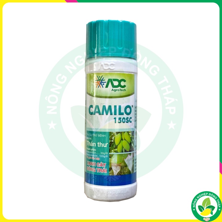 Thuốc Trừ Bệnh CAMILO 150SC – Đặc Trị Thán Thư, Xanh Cây Bóng Trái (chai 250ml)