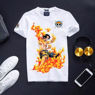 HOT- Áo thun nam One Piece ACE hỏa quyền - Áo phông local brand - hàng cực chất