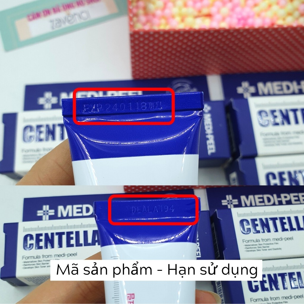 Hàng Hàn- Kem Mụn Phục Hồi Da Mờ Thâm Medi-Peel Centella Mezzo Cream Chính Hãng 100%