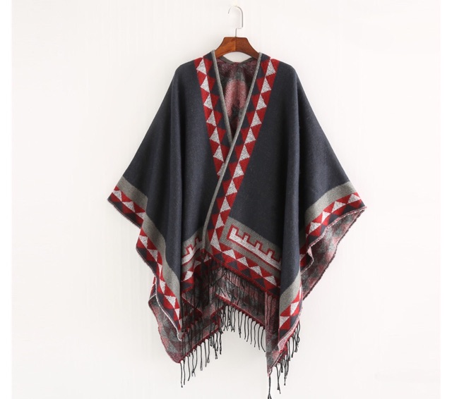 Áo len khoác PONCHO