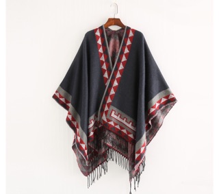 Áo len khoác PONCHO