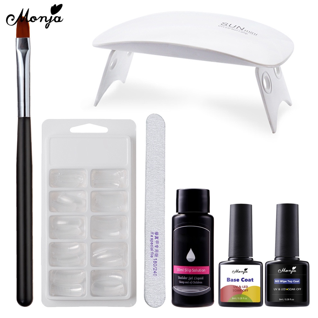 Set 106 Móng Tay Giả Gắn Đèn LED UV Nghệ Thuật