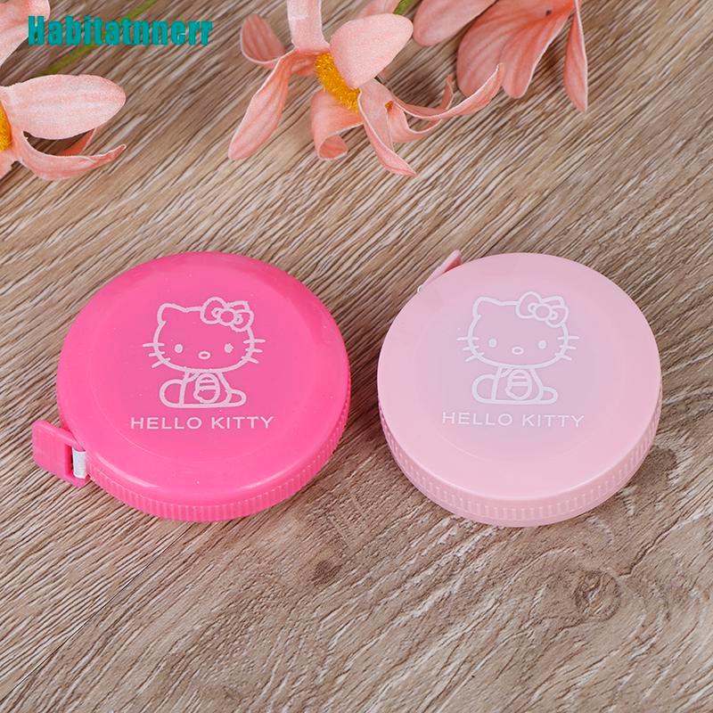 Thước Dây Rút Hoạt Hình HELLO KITTY Dễ Thương Có Thể Thu Gọn Cho Gia Đình KT