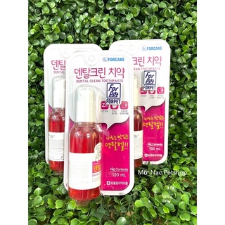 Kem đánh răng chó mèo 100ml - nhập khẩu hàn quốc