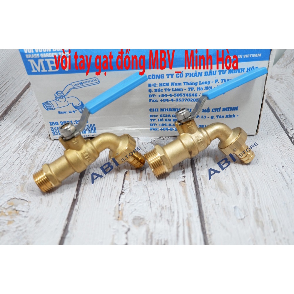 Vòi nước nhà tắm vệ sinh MBV Minh Hòa Việt Nam dn15, dn20